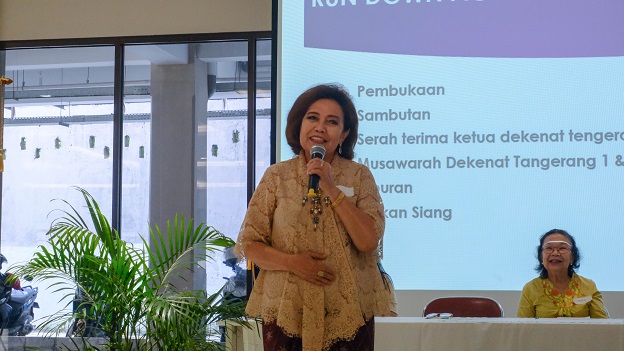 Ibu Anggraini Ketua SH Dek 1 yang baruPAKAI